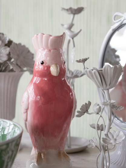 Ceramic Cockatoo Shaped Pitcher