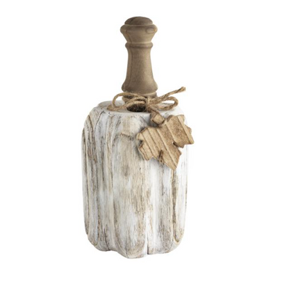 Medium Wood Baluster Pumpkin