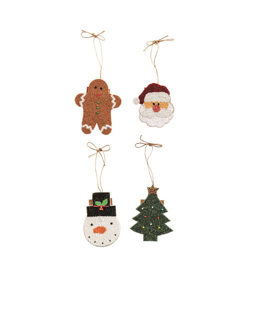 Beaded Gift Card Ornaments