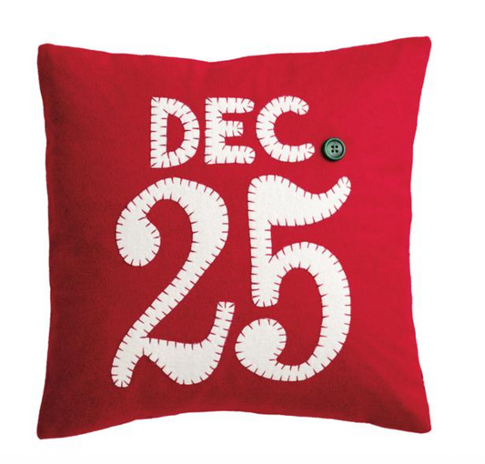 Dec 25 Felted Pillow
