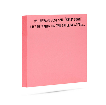 Dateline Special Sticky Notes