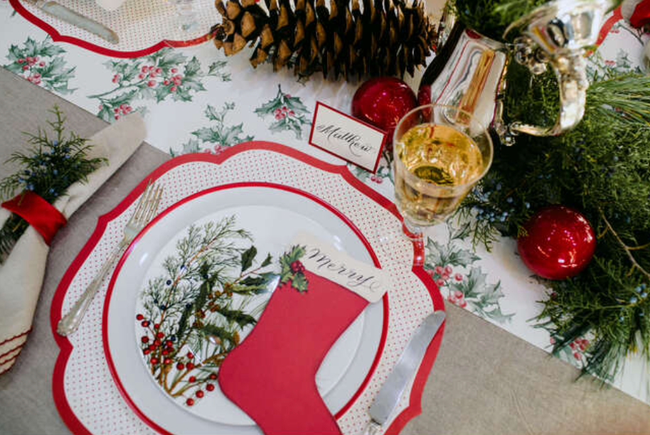 Stocking Table Accent