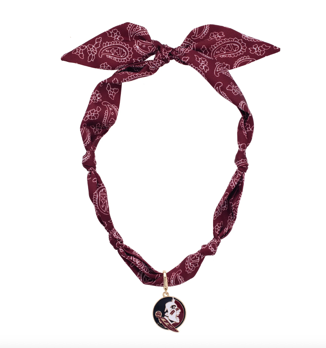 Florida State Seminoles Logo Bandana Scarf Necklace