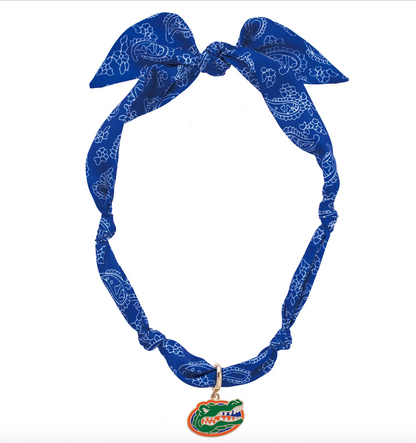 Florida Gators Logo Bandana Scarf Necklace