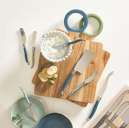 Blue Charcuterie Knives - Set of 3