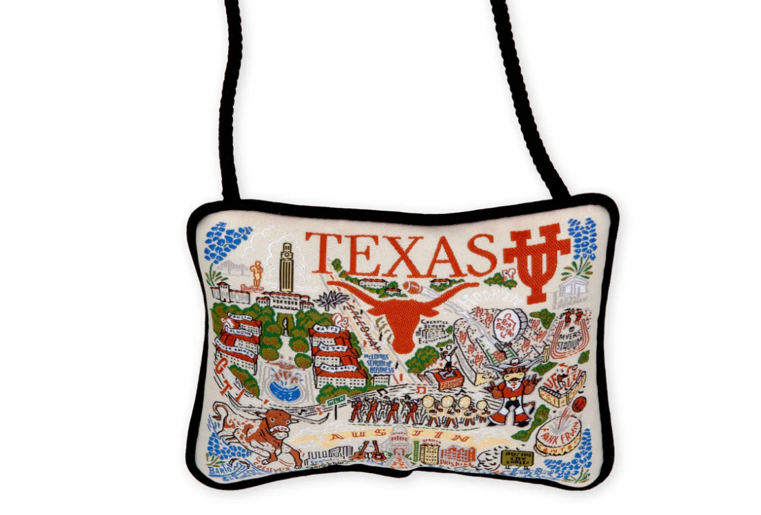 Texas, University of  Mini Pillow Ornament
