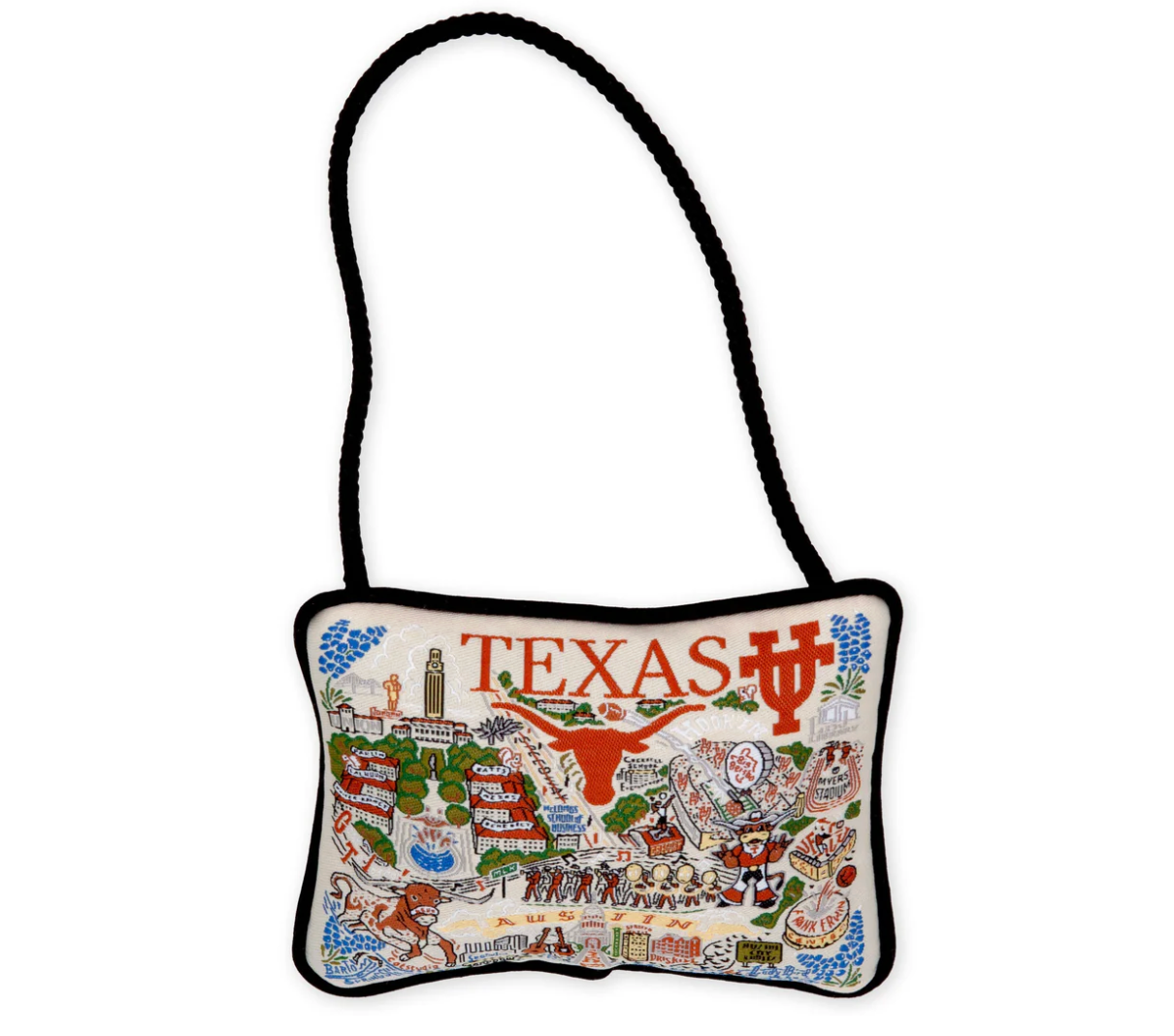 Texas, University of  Mini Pillow Ornament