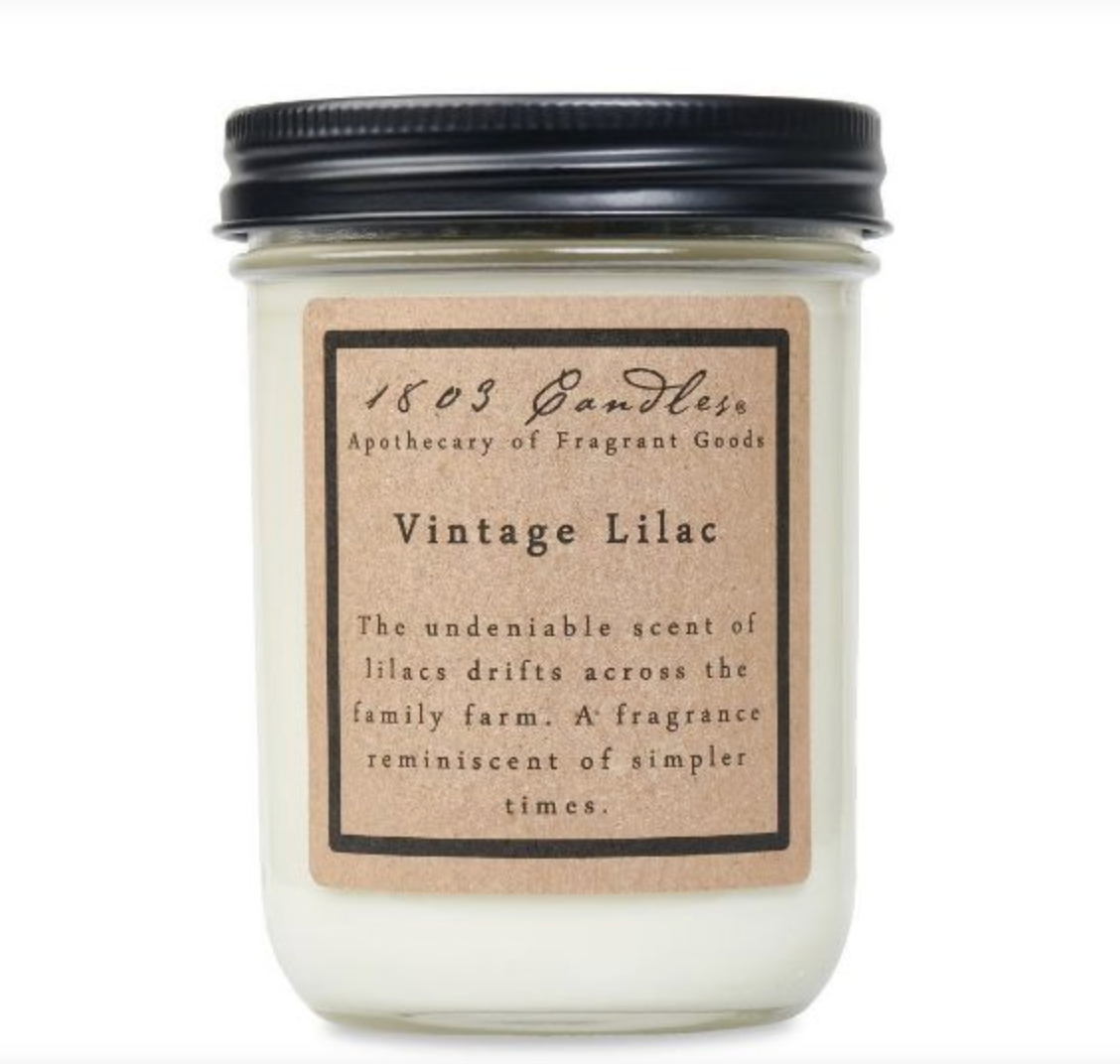 Vintage Lilac Candle