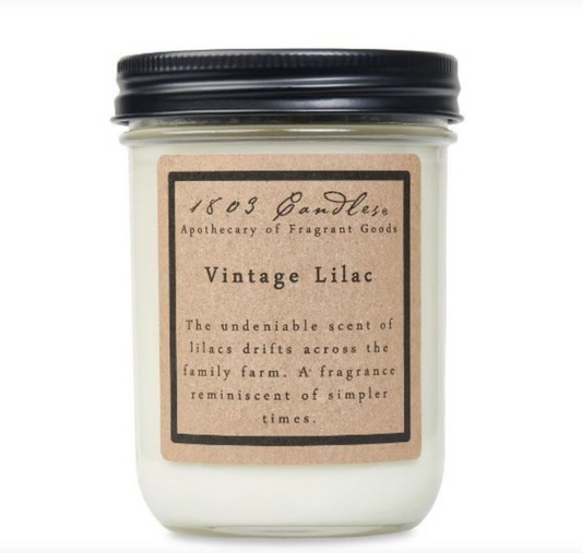 Vintage Lilac Candle