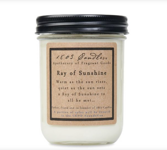 Ray of Sunshine Candle