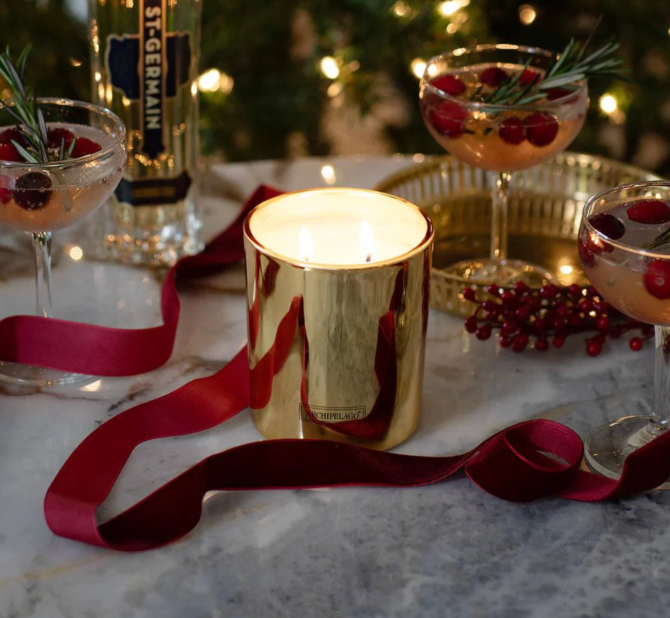 Cranberry St. Germain Credenza Candle