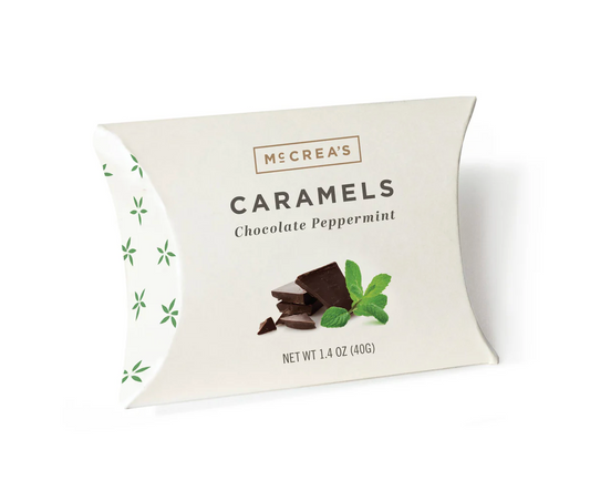 Chocolate Peppermint Caramels