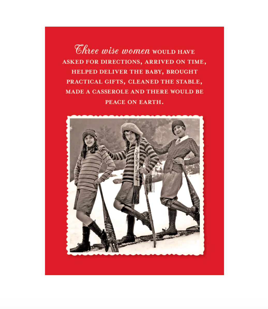 Three Wise Women Holiday Card