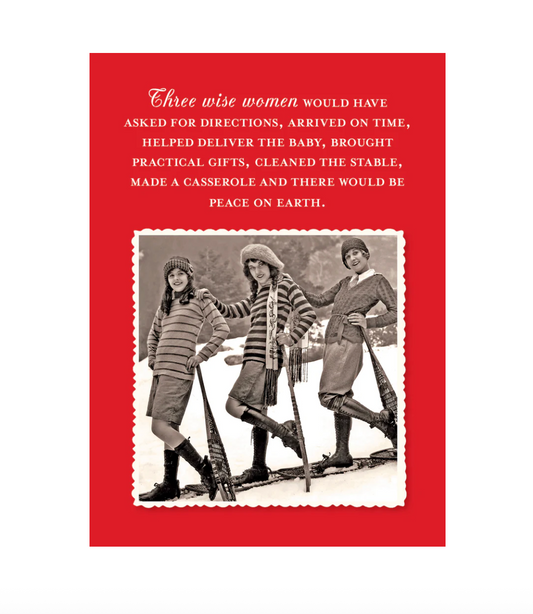 Three Wise Women Holiday Card