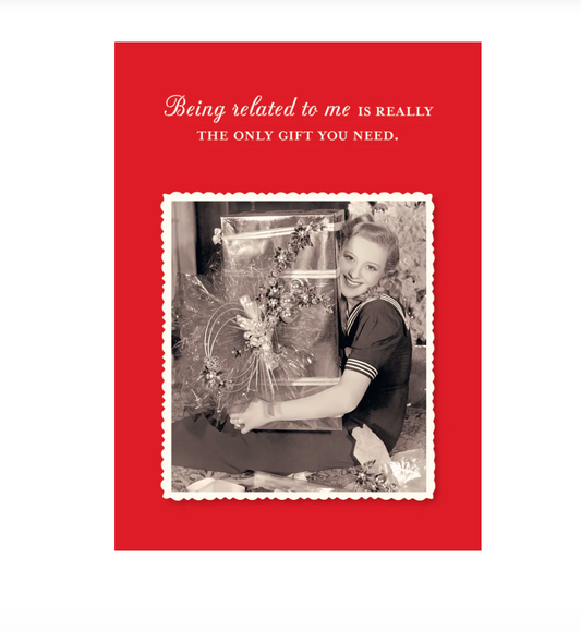 Being Related Holiday Card