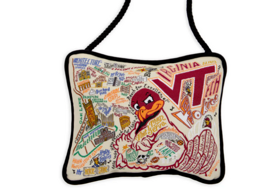Virginia Tech Mini Pillow Ornament