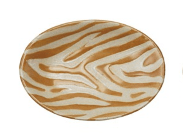 Animal Print Stoneware Dish - Veranda Cafe & Mercantile