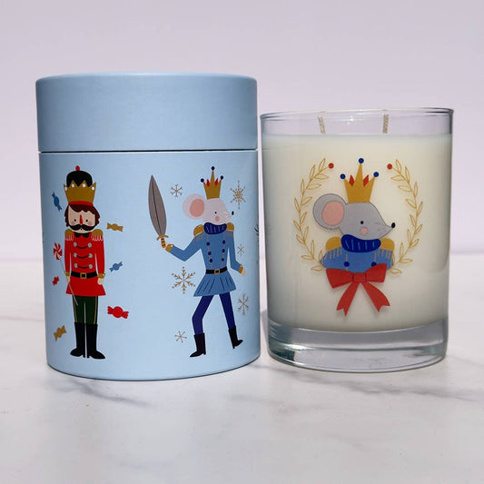 Mouse King  11oz Soy Holiday Candle - Peppermint Marshmallow