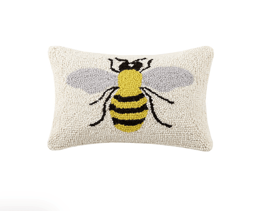 Bee Hook Pillow - Veranda Cafe & Mercantile