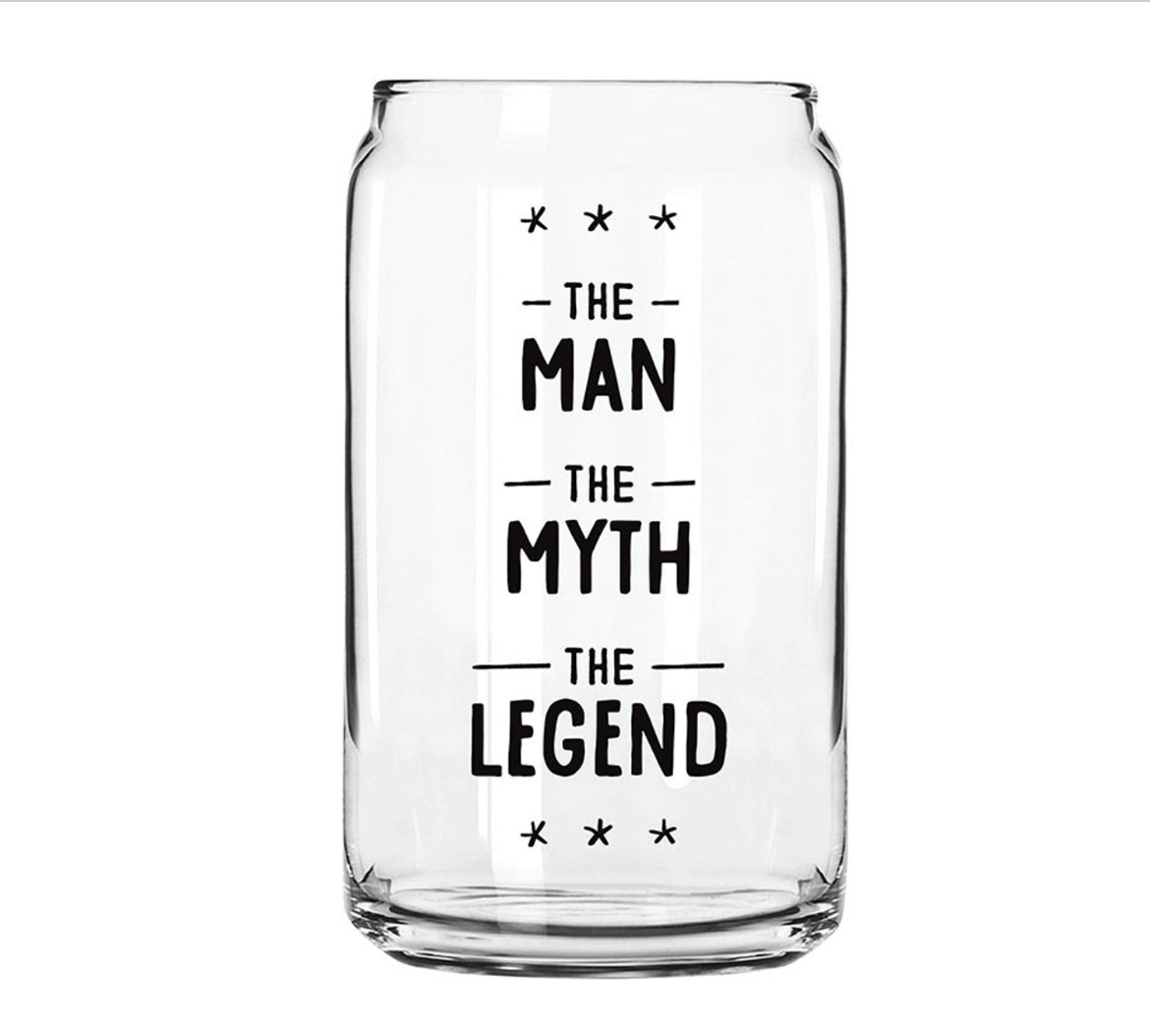 Beer Glass - Man Myth Legend - Veranda Cafe & Mercantile