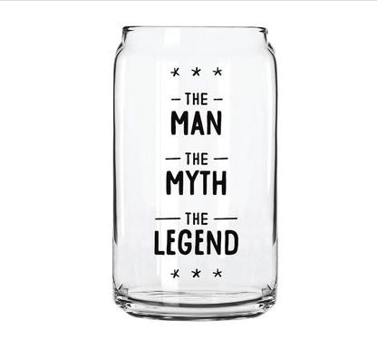Beer Glass - Man Myth Legend - Veranda Cafe & Mercantile