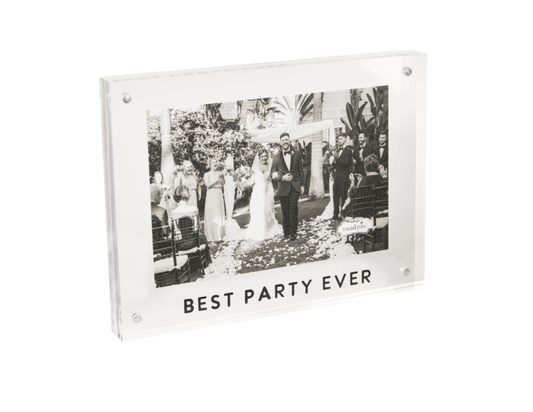 Best Party Ever Acrylic Frame - Veranda Cafe & Mercantile