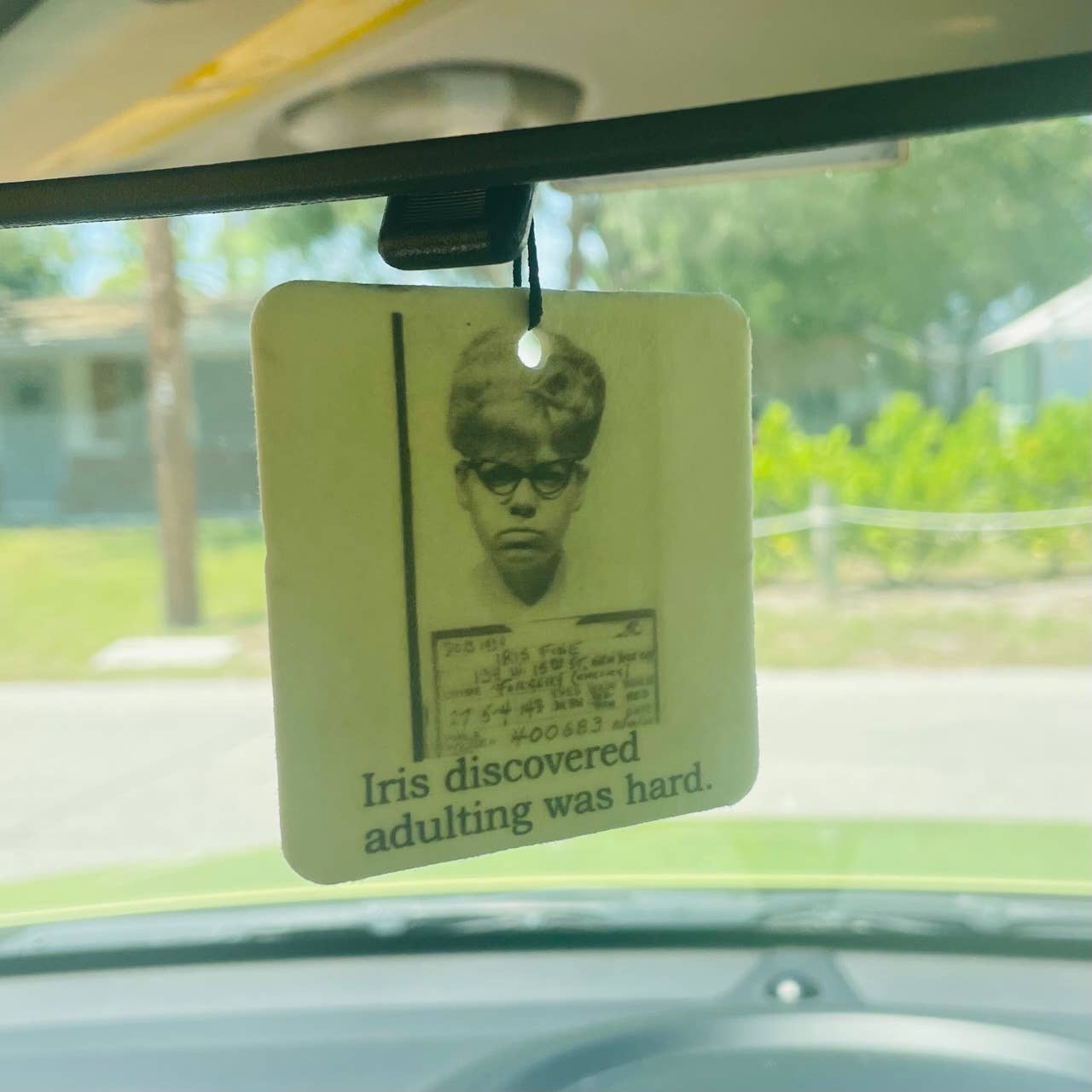 Good friends don't ask - Car Freshener