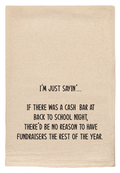 Cash Bar Dish Towel - Veranda Cafe & Mercantile