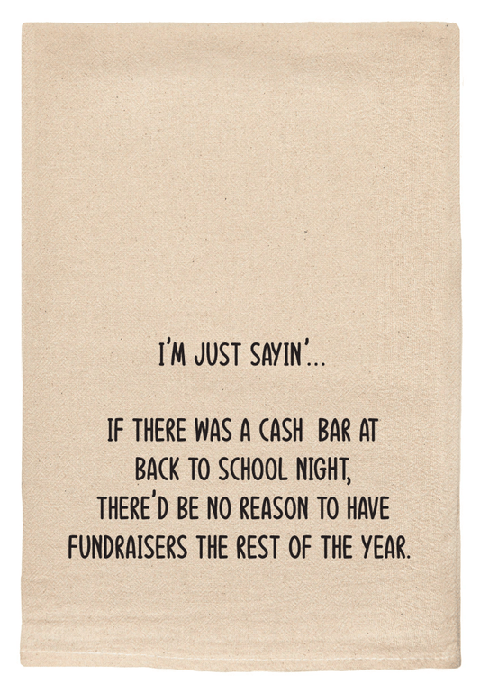 Cash Bar Dish Towel - Veranda Cafe & Mercantile