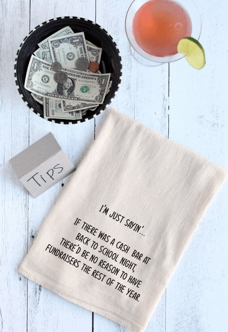 Cash Bar Dish Towel - Veranda Cafe & Mercantile