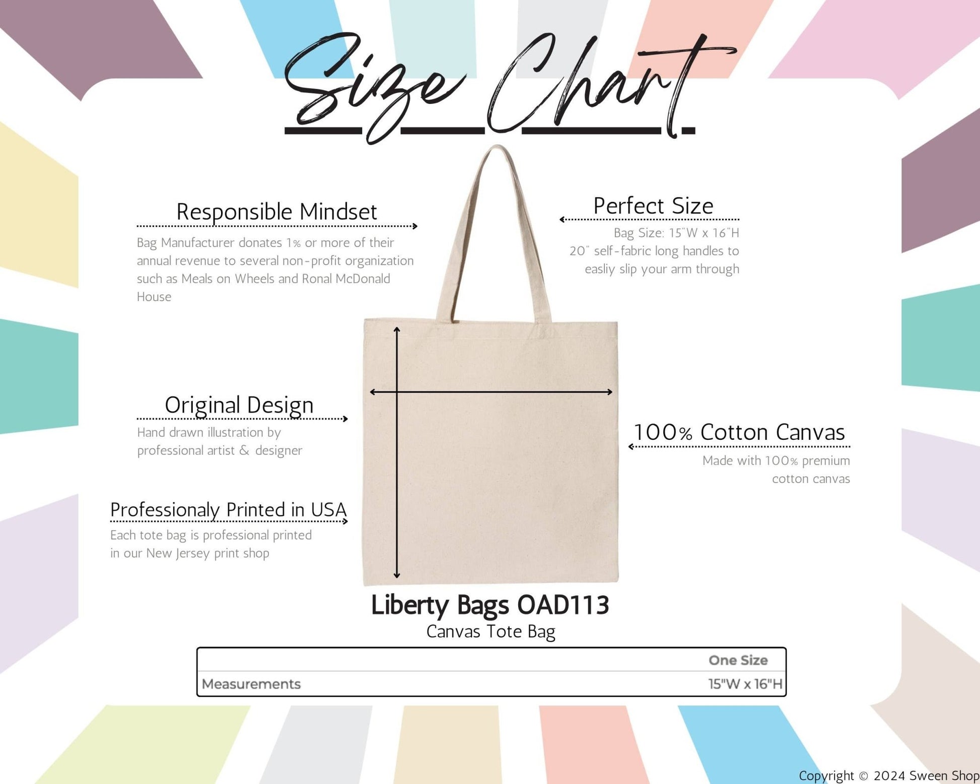 Chihuahua Cotton Canvas Tote Bag - Veranda Cafe & Mercantile