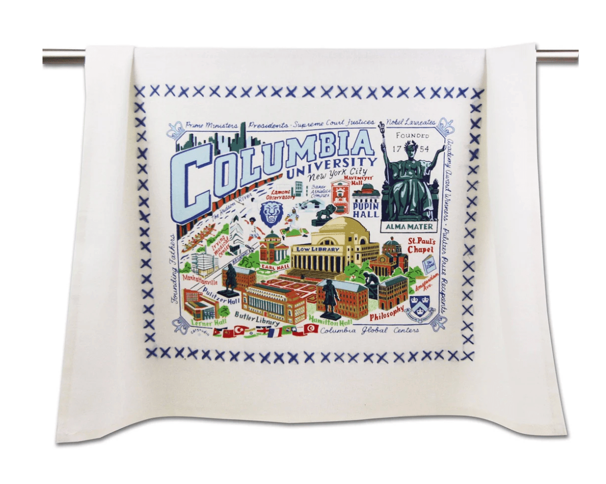Columbia University Dish Towel - Veranda Cafe & Mercantile