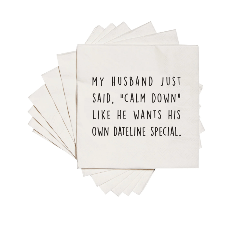 Dateline Special Napkins - Veranda Cafe & Mercantile