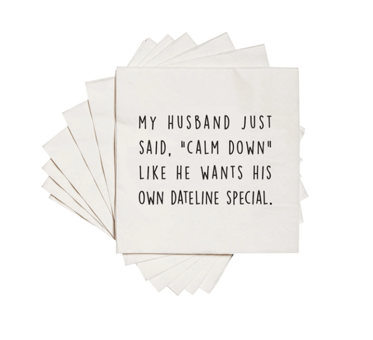 Dateline Special Napkins - Veranda Cafe & Mercantile