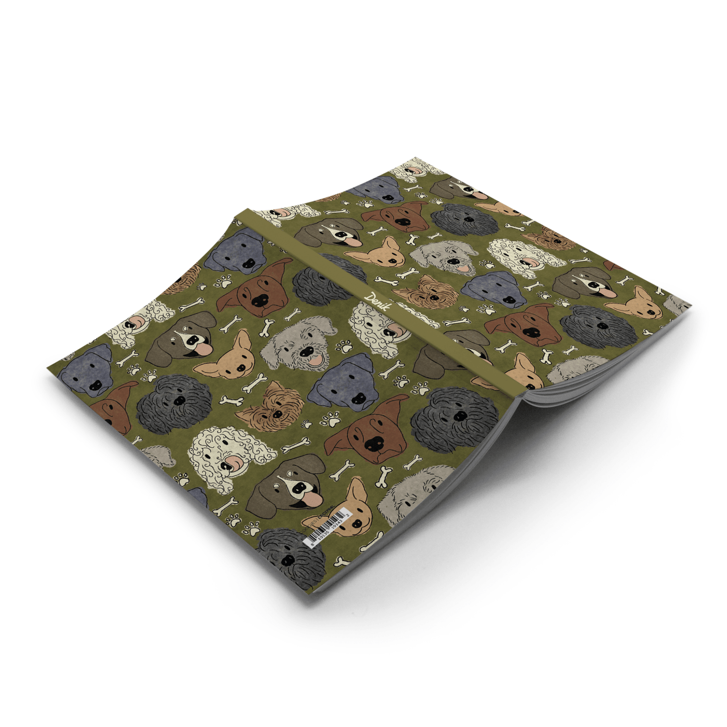 Doggies Classic Layflat Journal Notebook - Veranda Cafe & Mercantile