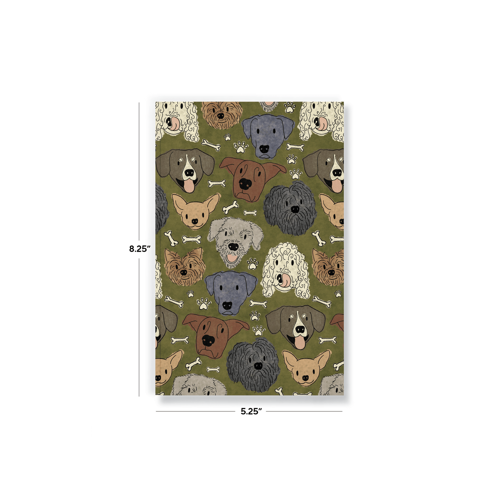 Doggies Classic Layflat Journal Notebook - Veranda Cafe & Mercantile