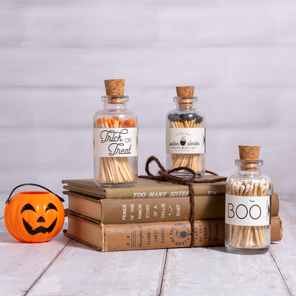 Apothecary Vintage Halloween Boo Matches