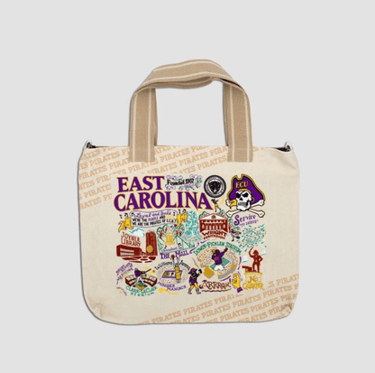 East Carolina University Collegiate Tote Bag - Veranda Cafe & Mercantile