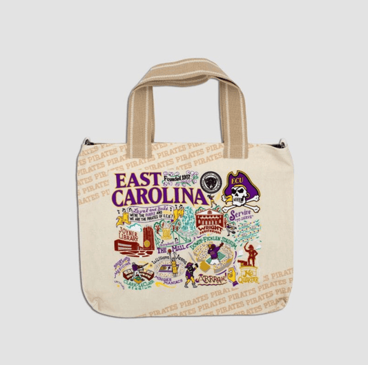East Carolina University Collegiate Tote Bag - Veranda Cafe & Mercantile
