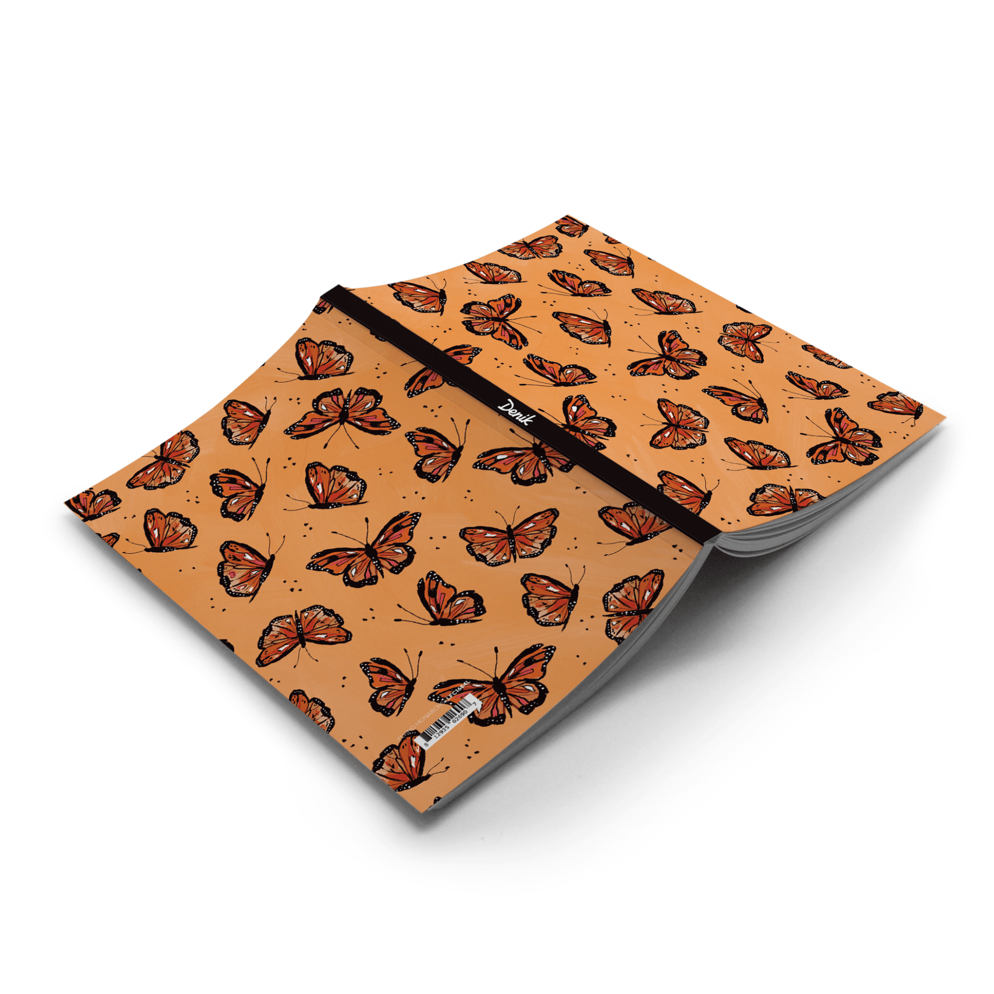 Flying Monarch Layflat Journal Notebook - Veranda Cafe & Mercantile