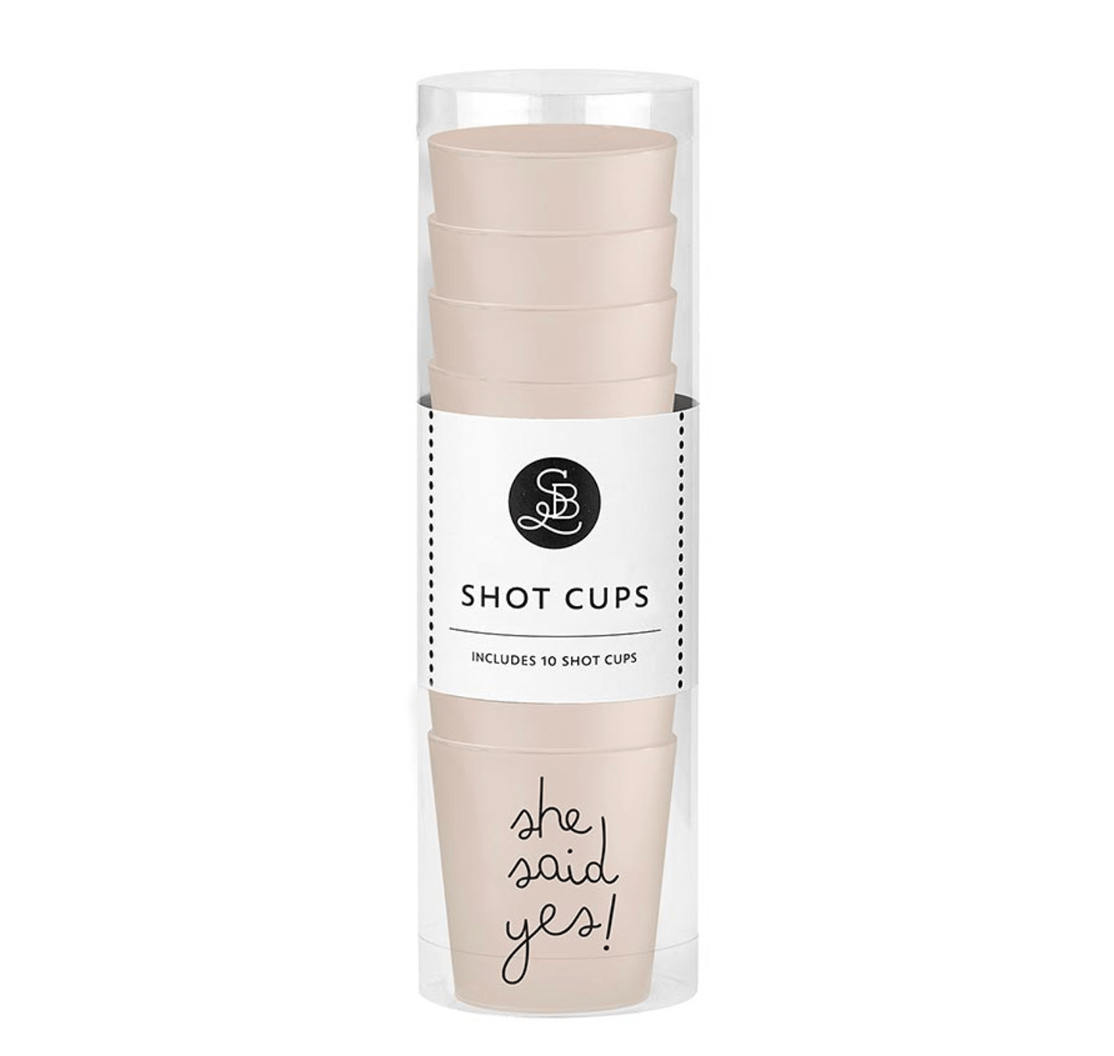 Frost Shot Cups - She Said Yes! - Set of 10 - Veranda Cafe & Mercantile