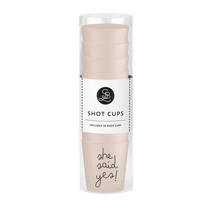 Frost Shot Cups - She Said Yes! - Set of 10 - Veranda Cafe & Mercantile