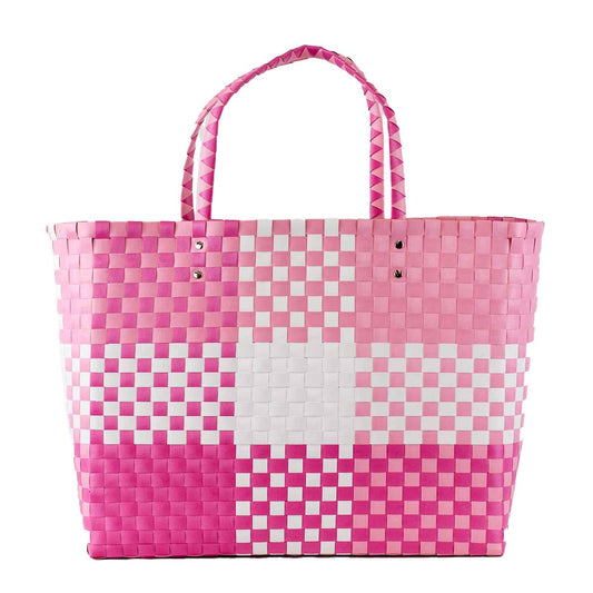 Heather Woven Beach Tote - Veranda Cafe & Mercantile