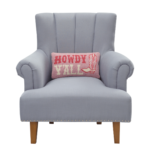 Howdy Y'All Hook Pillow - Veranda Cafe & Mercantile