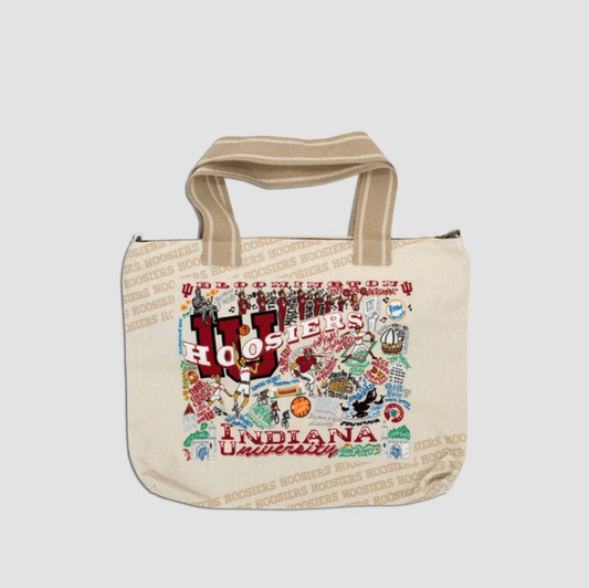 Indiana University Collegiate Tote Bag - Veranda Cafe & Mercantile