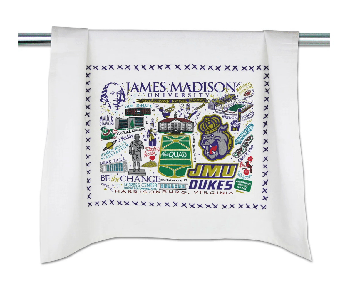 James Madison University Dish Towel - Veranda Cafe & Mercantile