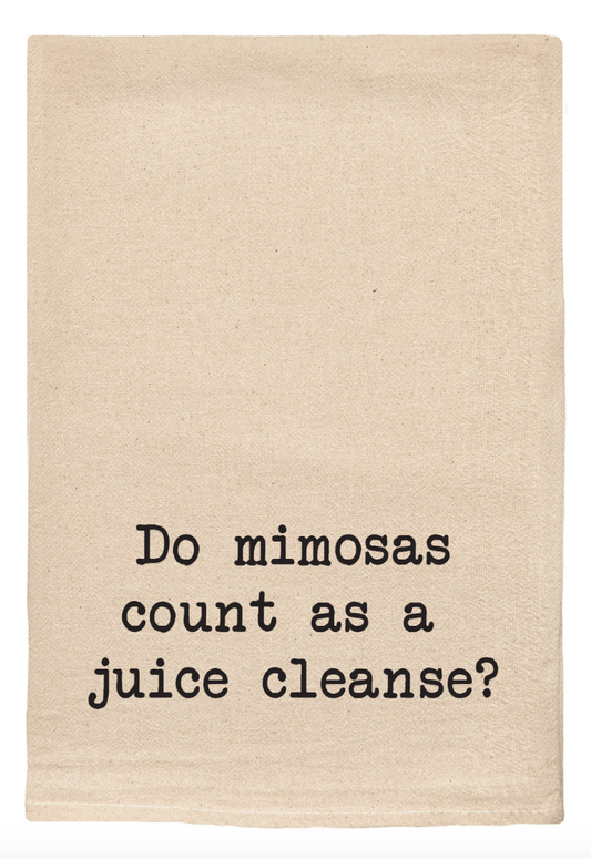 Juice Cleanse Dish Towel - Veranda Cafe & Mercantile