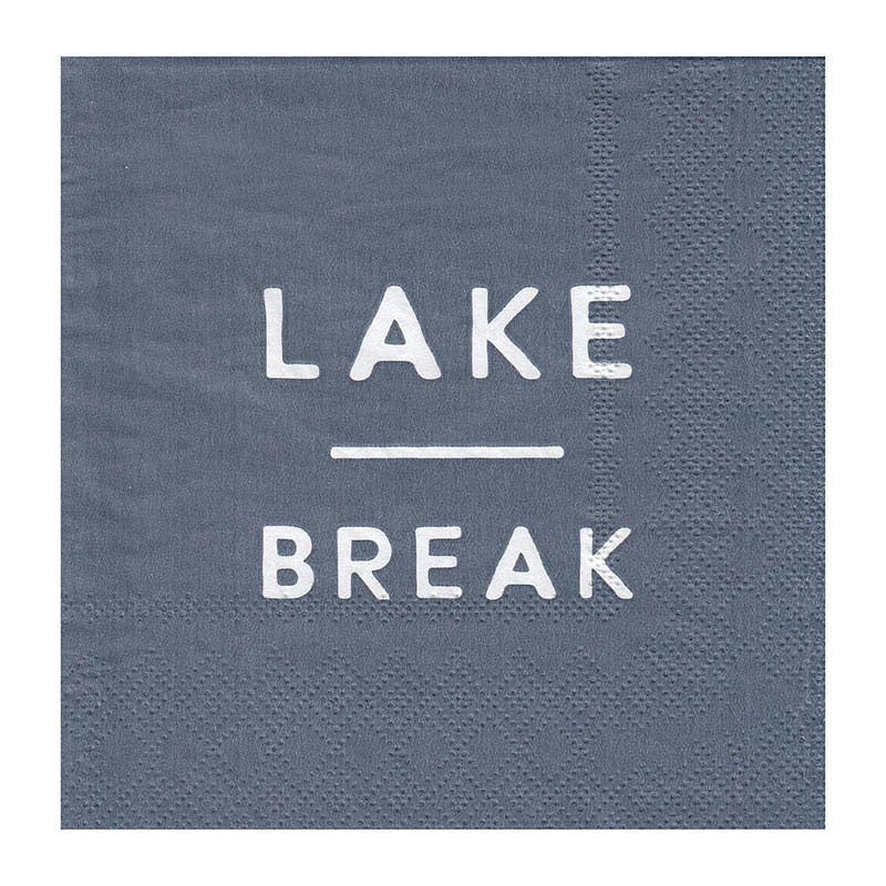 Lake Break Cocktail Napkin - Veranda Cafe & Mercantile