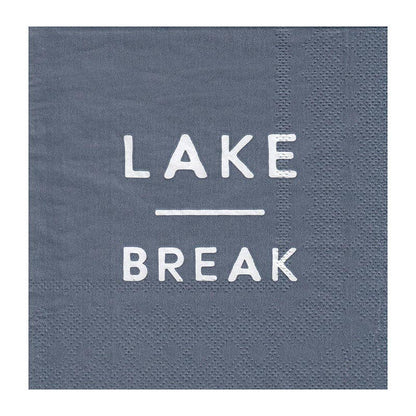 Lake Break Cocktail Napkin - Veranda Cafe & Mercantile