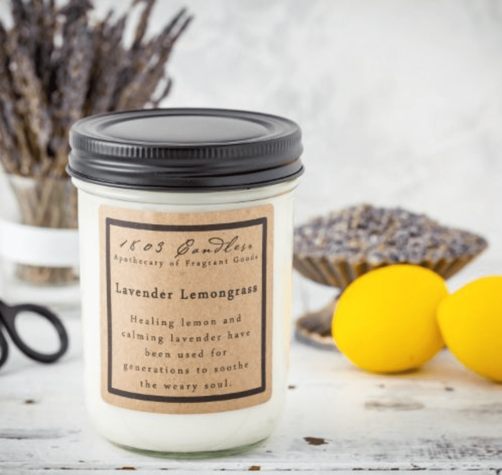 Lavender Lemongrass Candle - Veranda Cafe & Mercantile